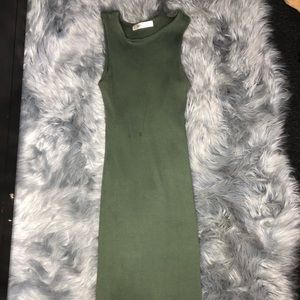 Army Green Sun Dress